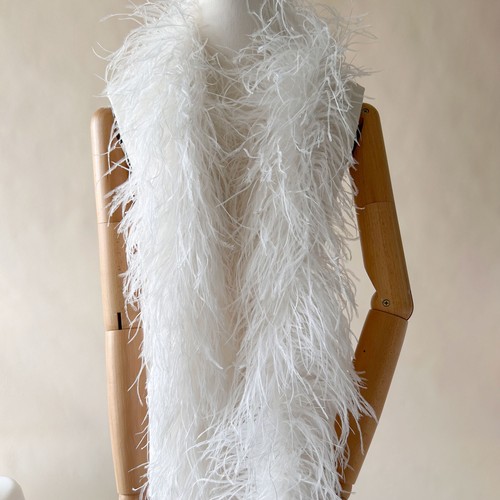 Boa piume struzzo strati - struzzo,